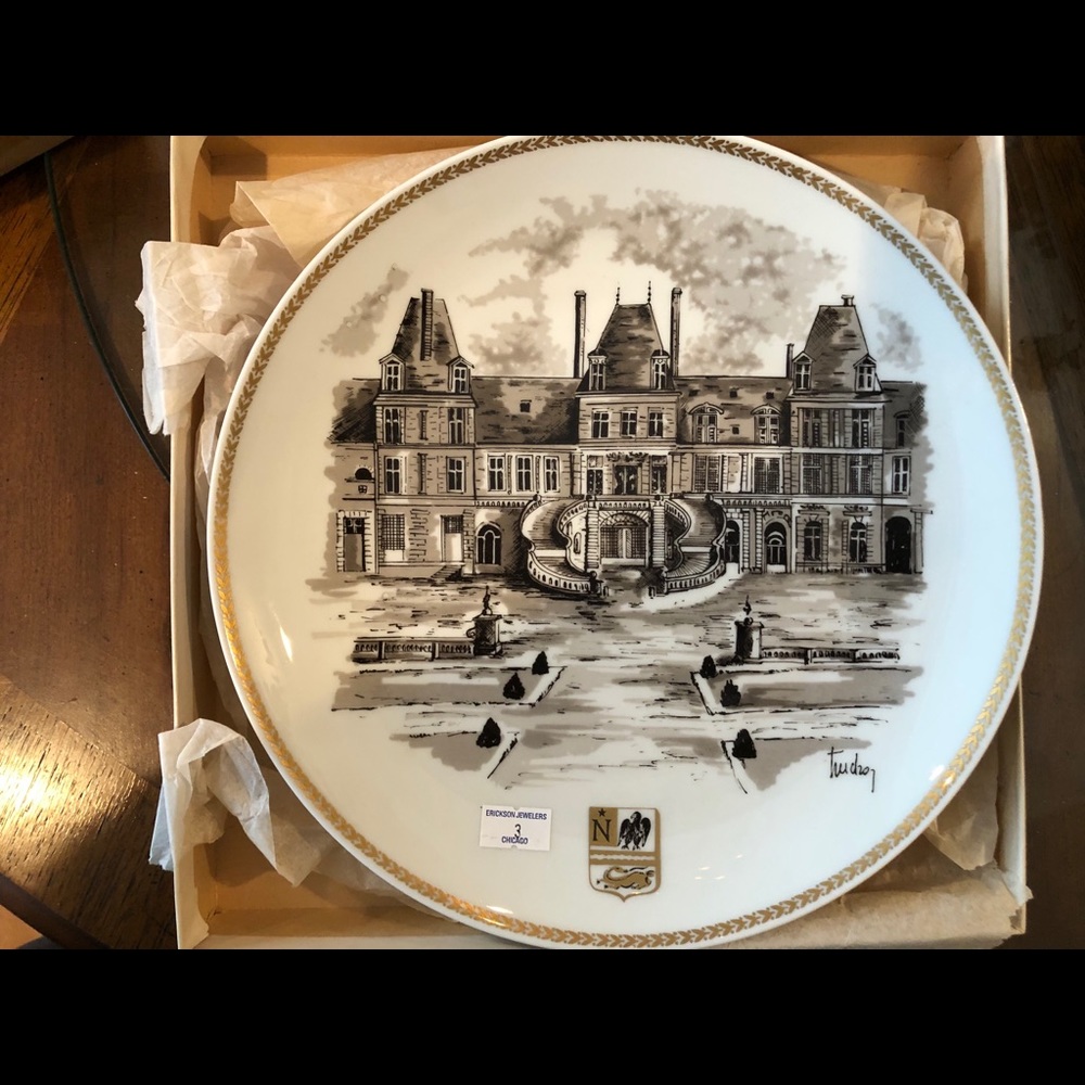 The Chateaux of France Louis Lourioux Plate
